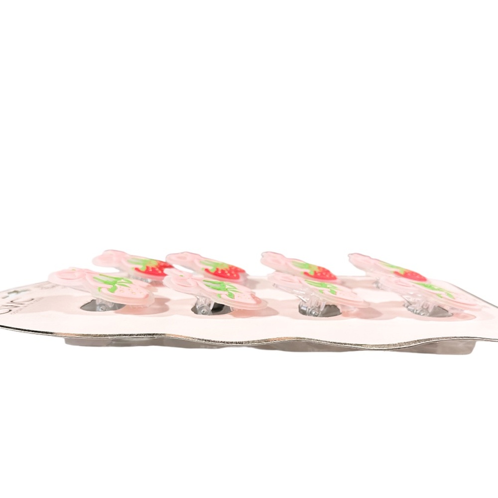 NEW CWC STRAWBERRY Bag Clips Set/8 - Picture 2 of 7